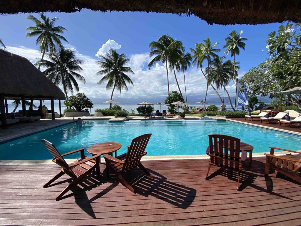 main pool Jean-Michel Cousteau Fiji The best luxury resort in fiji