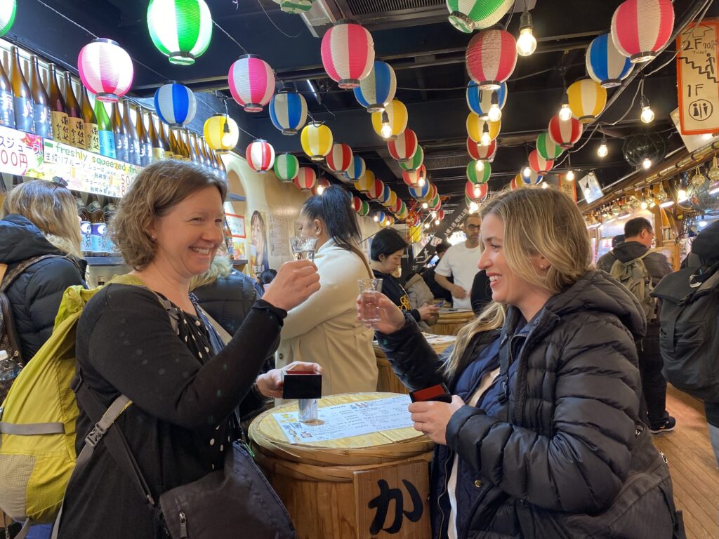 night markets Kyoto Japan