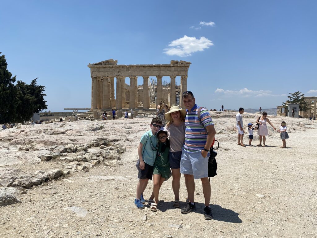 family Athens acropolis luxury travel